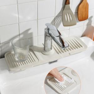 水切りマット 蛇口まわり シリコントレイ 傾斜...の詳細画像3