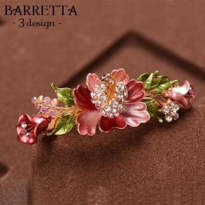 バレッタ 髪留め 髪飾り ヘアアクセサリー レディース