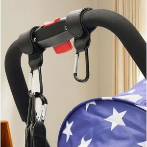 ベビーカー用フック 手荷物ホルダー 単品 カラ...の詳細画像1