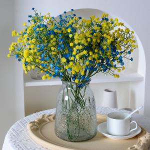 造花 フェイクフラワー 1本 単品 カスミソウ...の詳細画像1