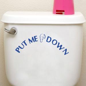 ウォールステッカー トイレシール 便座シール ...の詳細画像1