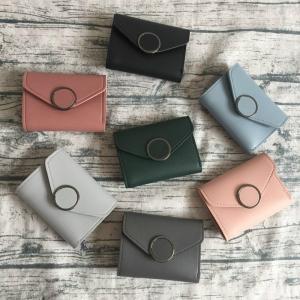 財布 レディース ウォレット 二つ折り 薄い 薄型