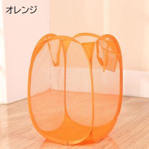 ランドリーバスケット 折りたたみ式 メッシュ ...の詳細画像5