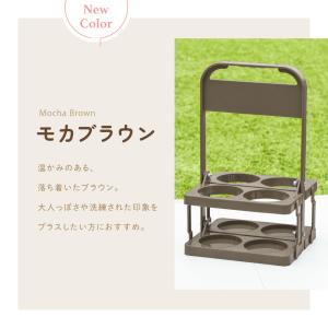 ドリンクホルダー 4本用 折りたたみ ボトルキ...の詳細画像1