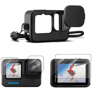 GoPro用シリコンケース レンズカバー ハン...の詳細画像1