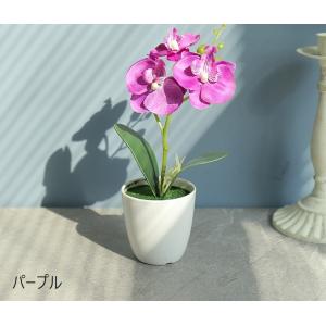 造花 フェイクフラワー 鉢植え付き 花 フラワ...の詳細画像2