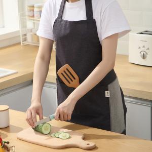 エプロン H型 首掛け 手拭き付き ポケット付...の詳細画像2