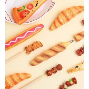 ボールペン 4本セット パン型 串焼きモチーフ...の詳細画像5