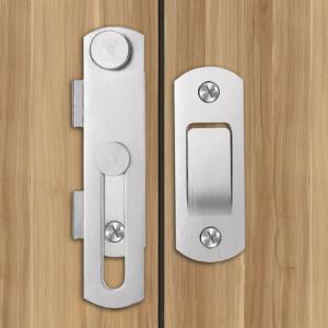 補助錠 内鍵 ドアロック DIY 建具金物 ス...の詳細画像1
