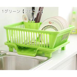 水切りラック 水切りかご ディッシュスタンド ...の詳細画像3