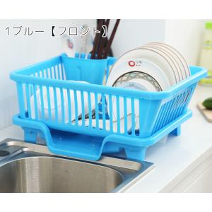 水切りラック 水切りかご ディッシュスタンド ...の詳細画像4