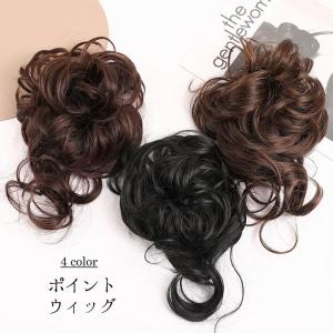 ポイントウィッグ ゴムウィッグ お団子ウィッグ ...の商品画像