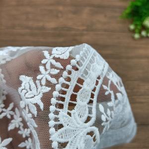 ドイリー テーブルセンター 花柄 刺繍 楕円 ...の詳細画像4