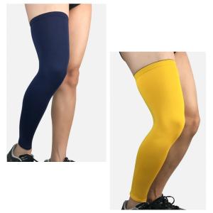 レッグカバー 膝用サポーター ロング丈 片足用...の詳細画像2