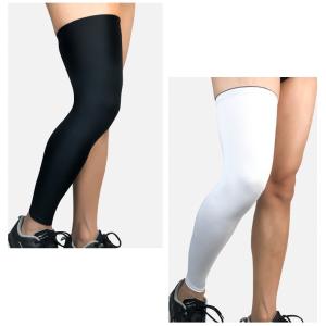レッグカバー 膝用サポーター ロング丈 片足用...の詳細画像4