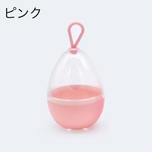 メイクスポンジケース 卵型ケース パフ用ケース...の詳細画像5