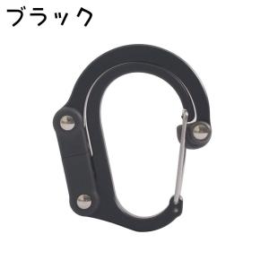 カラビナフック バッグハンガー カラビナ 荷物...の詳細画像5
