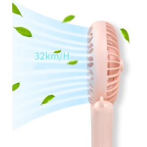 扇風機 ミニ扇風機 USB充電 首掛け ストラ...の詳細画像3