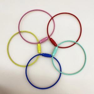 キーホルダー ワイヤーキーリング ワイヤーリン...の詳細画像1