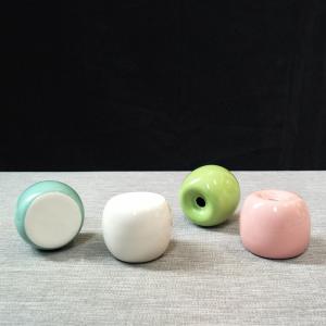 花瓶 花器 フラワーベース 陶器 置物 丸型 ...の詳細画像3