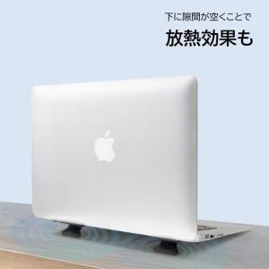 ノートPCスタンド 2個セット ラップトップ台...の詳細画像2