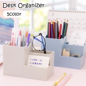 ペン立て 2個セット アクリル 透明 ペンスタンド スクエア 四角 デスク