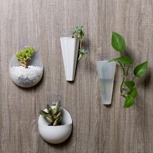 フラワーベース 壁掛け 花瓶 花器 フラワーポ...の詳細画像2