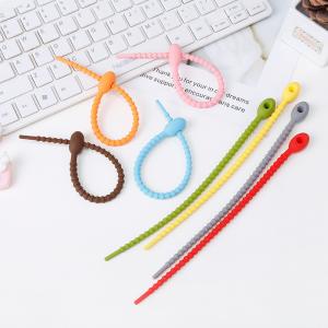 シリコンバンド 単品 1本 結束バンド ケーブ...の詳細画像2