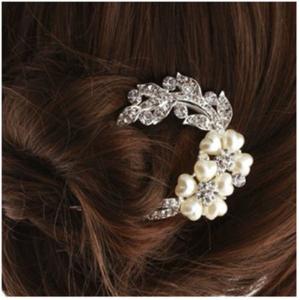 ヘアアクセサリー 髪飾り コーム かんざし レ...の詳細画像1