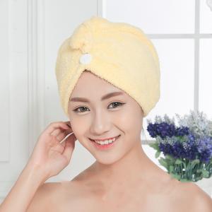 ヘアドライタオル タオルキャップ ドライキャッ...の詳細画像1