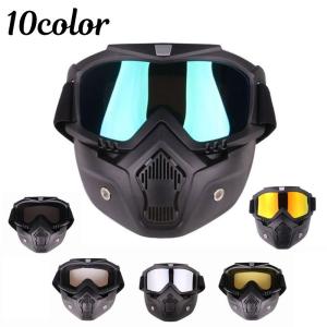 ゴーグル付きフェイスマスク フルフェイス型 ゴーグル