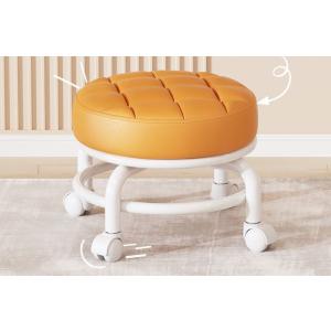 ロースツール キャスター付き 丸椅子 作業イス...の詳細画像5