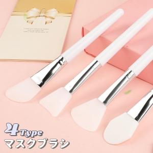 化粧用ハケ フェイスパック用 はけ ブラシ 長さ17cm ビューティーブラシ