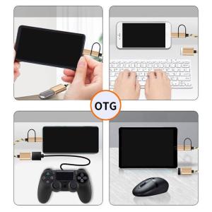 OTGケーブル 2in1 MicroUSB T...の詳細画像2