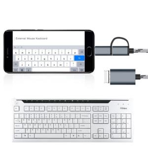 OTGケーブル 2in1 MicroUSB T...の詳細画像3