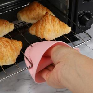 鍋つかみ 単品 1個 シリコン製 指先ミトン ...の詳細画像1