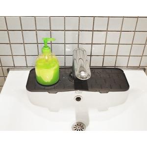 水切りマット 蛇口マット シリコン キッチン用...の詳細画像1