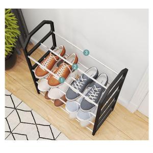 シューズラック 4段 靴棚 下駄箱 靴置き場 ...の詳細画像5