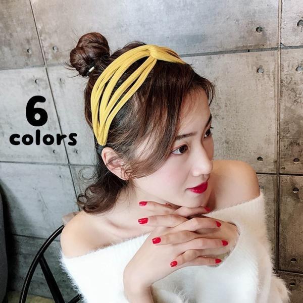 カチューシャ ヘアバンド レディース 髪飾り ヘアアクセサリー ワイド 広い 幅広 ねじり ひも風 ...