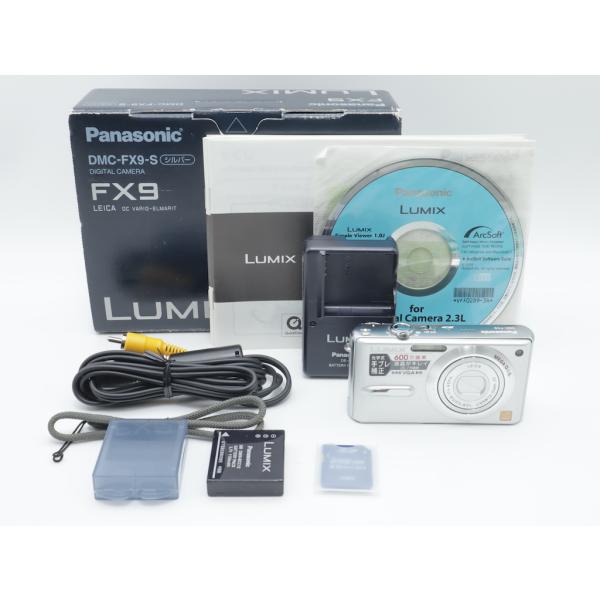パナソニック Panasonic LUMIX DMC-FX9 シルキーシルバー