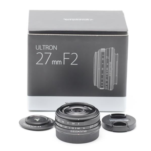 コシナ フォクトレンダー ULTRON 27mm F2 Xマウント用 ブラック
