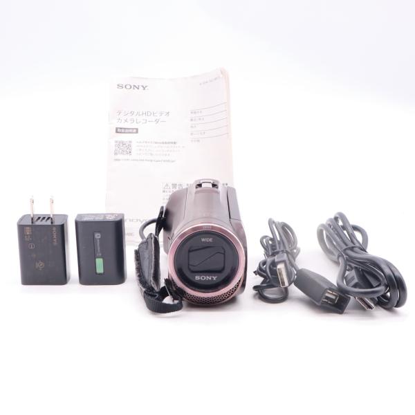 ソニー ソニー HDビデオカメラ Handycam HDR-CX480 ボルドーブラウン