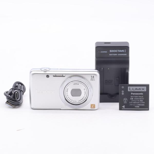 パナソニック panasonic デジタルカメラ ルミックス シルバー DMC-FH6-S