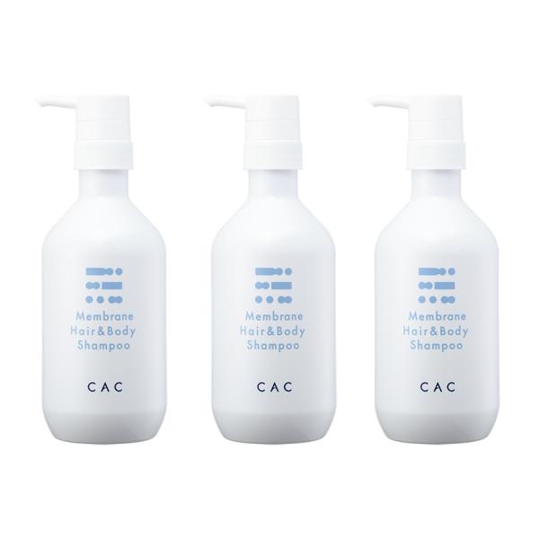 CAC化粧品 メンブレンヘア＆ボディシャンプー ボトル500ml ×３本セット