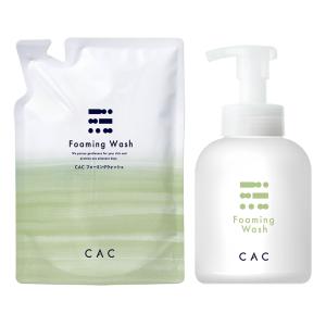 CAC化粧品 フォーミングウォッシュ レフィル400ml + 専用泡立てポンプセット ※専用泡立てポ...