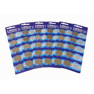 CR2032 ボタン電池 30個セット リチウムボタン電池 時計 LEDペンライト 電子スケール リモコン 携帯ゲーム機 おもちゃ 各種電池交換用に