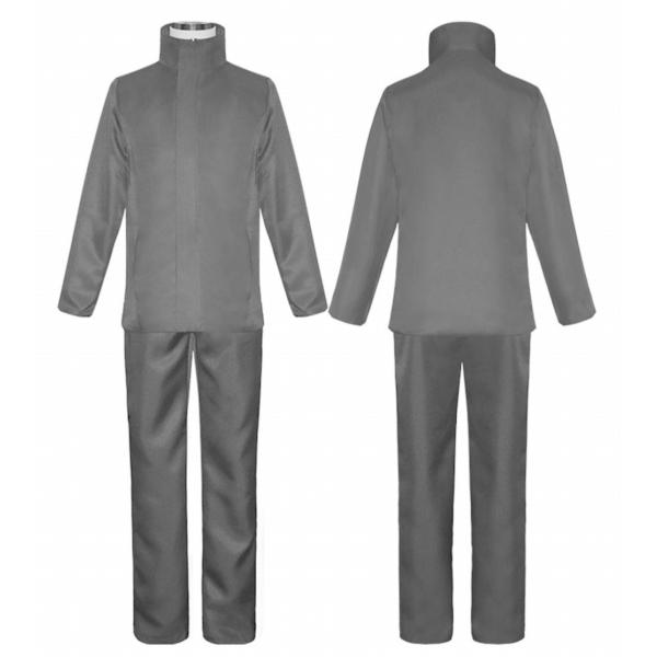 呪術廻戦 風 五条悟 ごじょうさとる コスチューム コスプレ衣装 ブラック ブルー サイズ S〜XX...