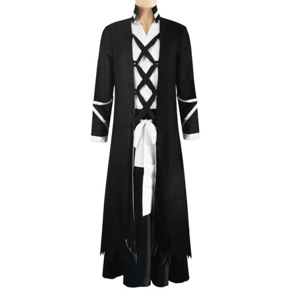BLEACH ブリーチ 風 黒崎一護 くろさきいちご 和服 コスチューム コスプレ衣装 4点セット ...
