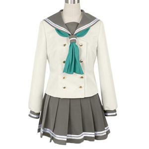 ラブライブ!サンシャイン!! 風 Aqours アクア スクールユニフォーム 制服 コスチューム コスプレ衣装 3点セット サイズ S〜XXL｜Plus One Japan ヤフーショップ