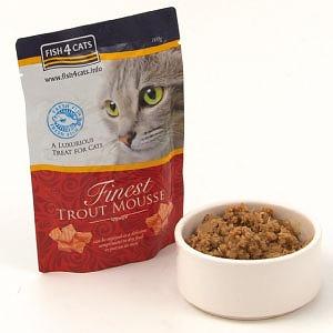 フィッシュ４キャット　トラウトムース　100g　[トッピング向]